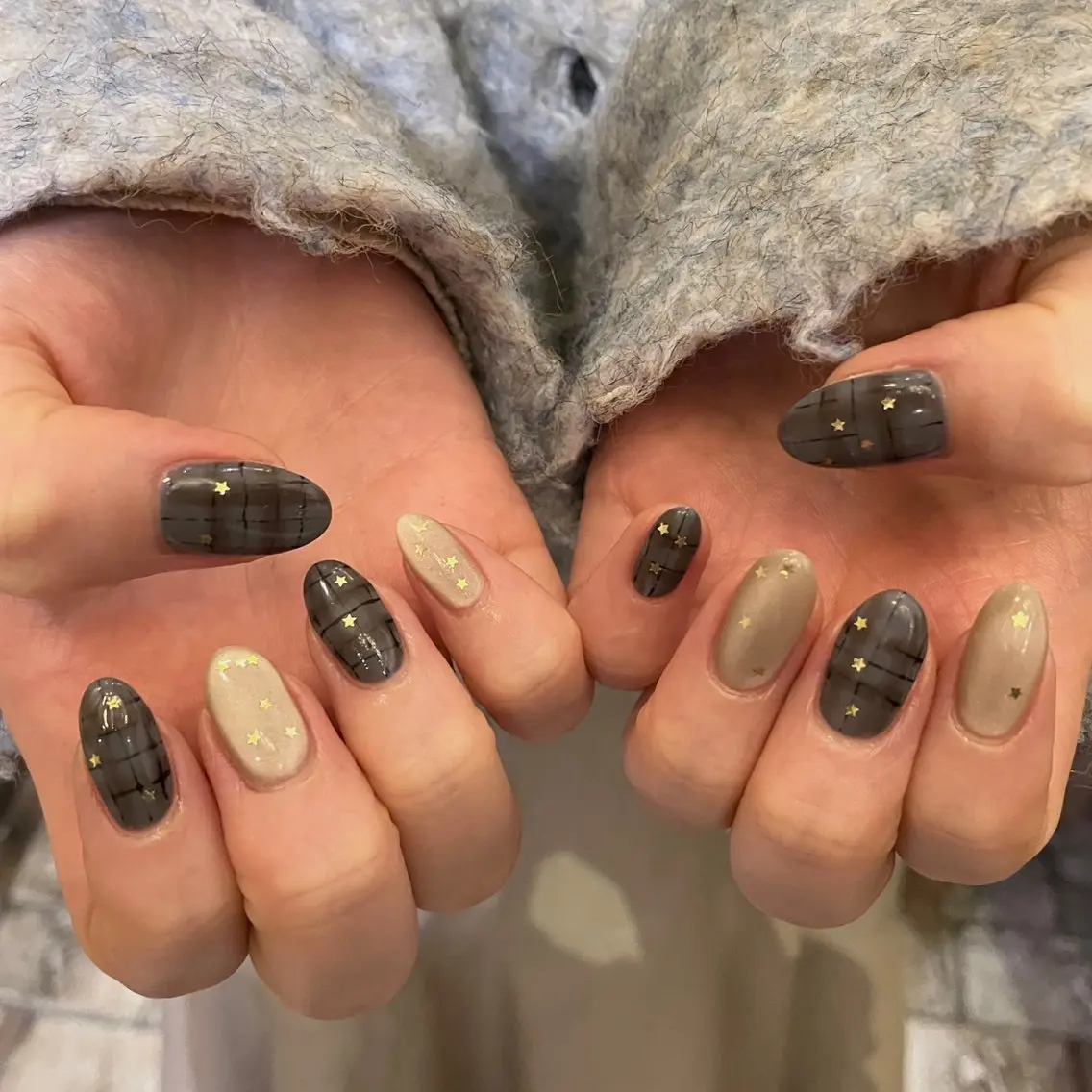 ネイル 持ち込み ニュアンスネイル ハンドネイル Take Manaのネイルデザイン