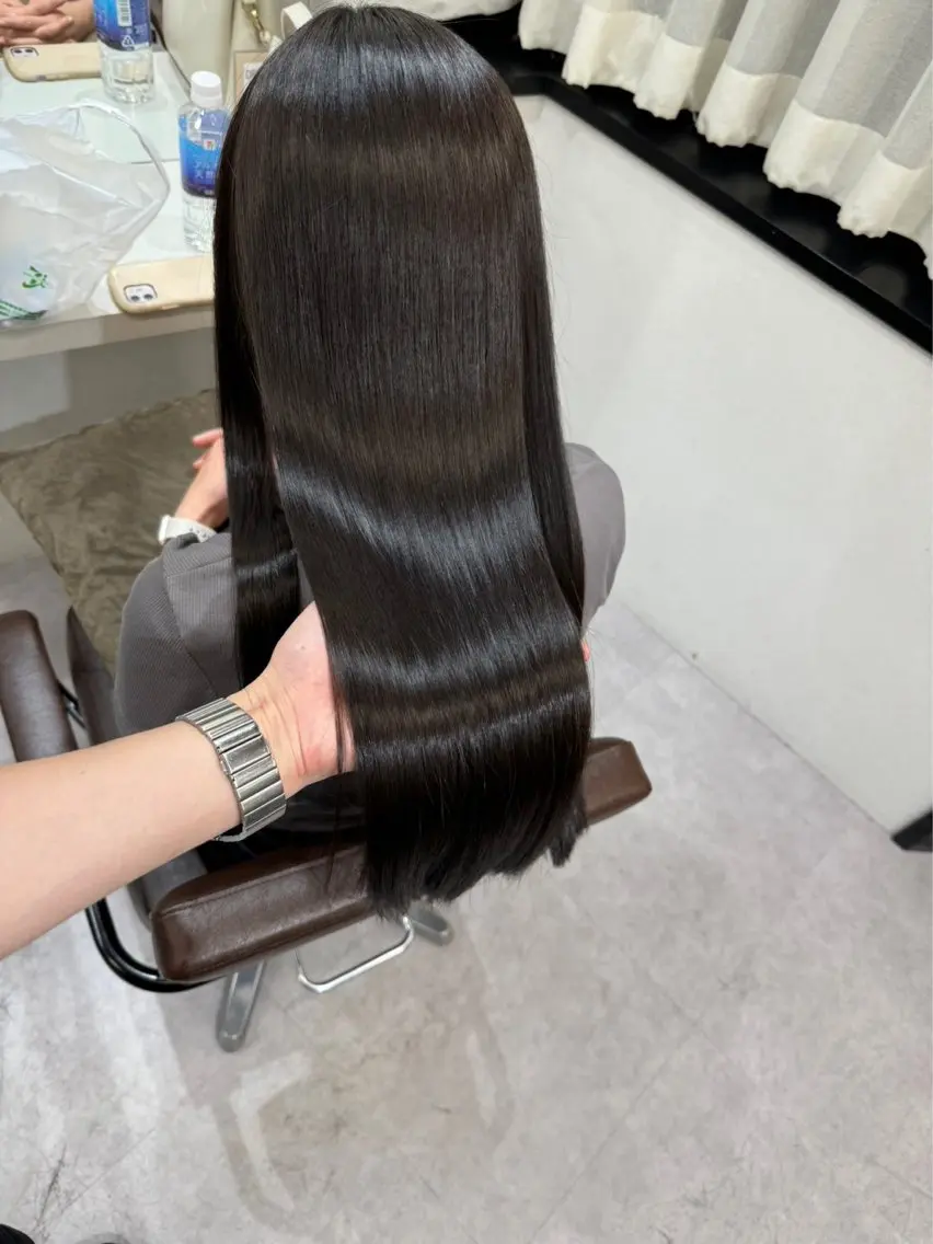 ミディアム 髪質改善×韓国ヘア HIROのヘアスタイル