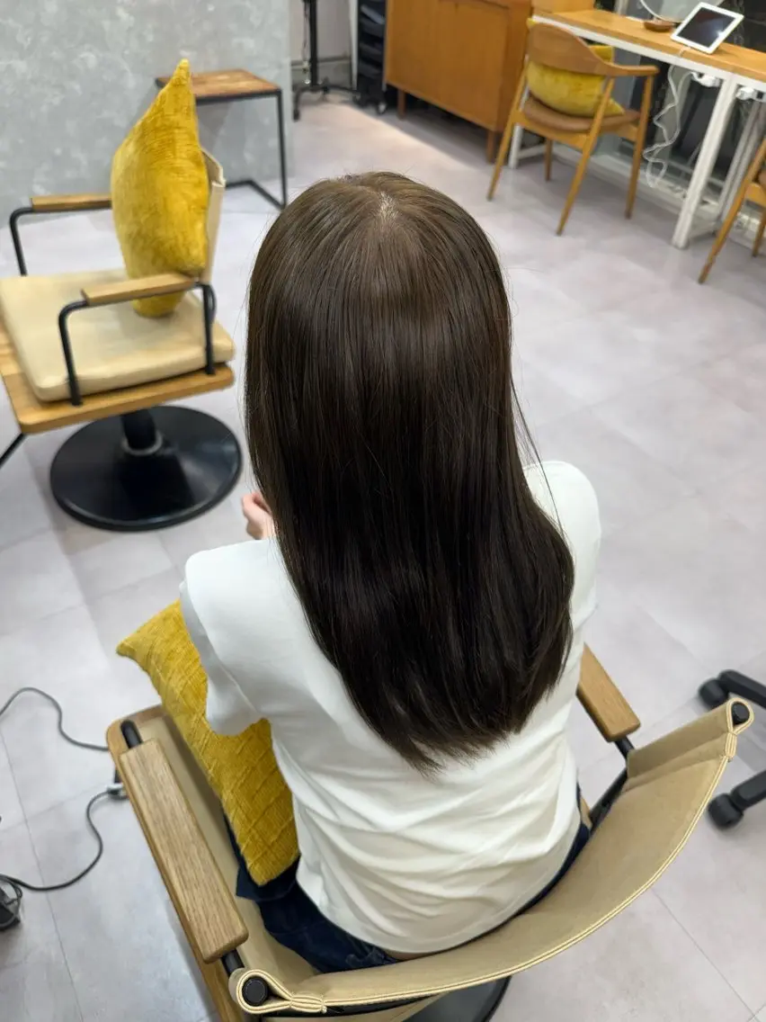 ロング ヘアカラー トリートメント ゆうが /銀座美容師のヘアスタイル