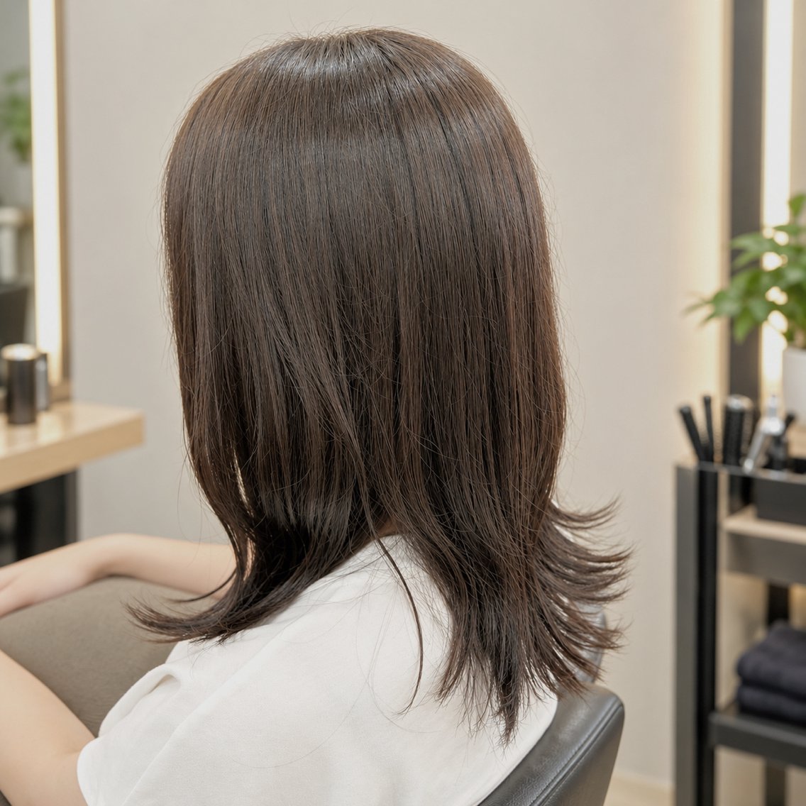 セミロング a.r.e【アルエ】 NAMIKIのヘアスタイル