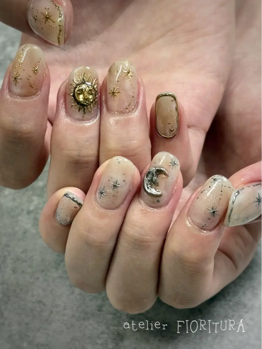 ネイル ハンドネイル FIORITURA Maikoのネイルデザイン