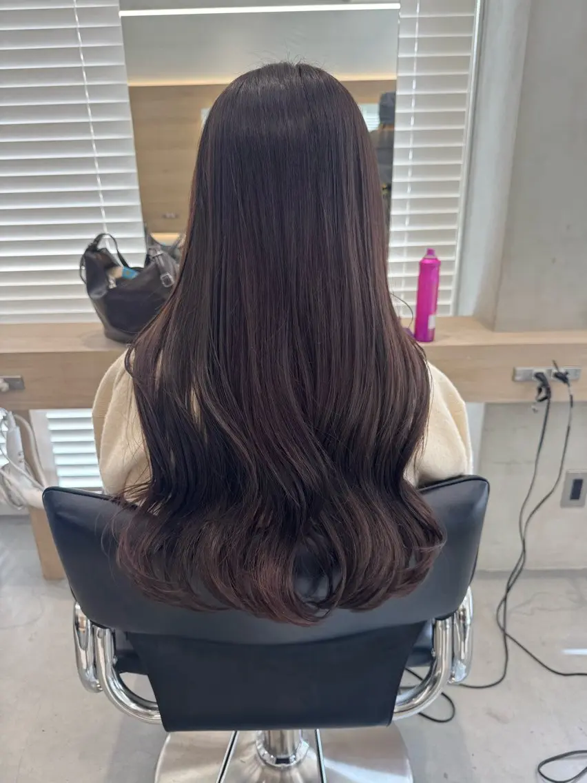 カラー ナカバチ ユイ🌼 Rizm greenのヘアスタイル