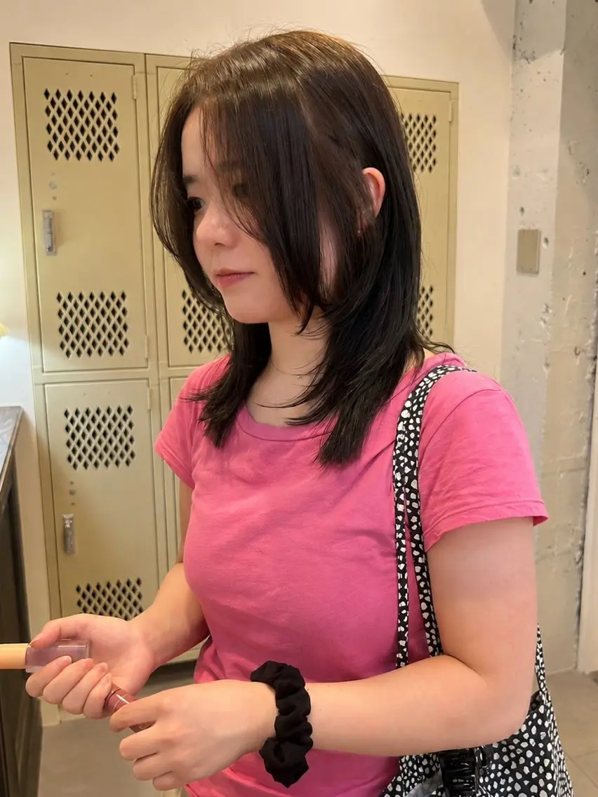 カット+透け感グレージュカラー+2stepトリートメントの写真