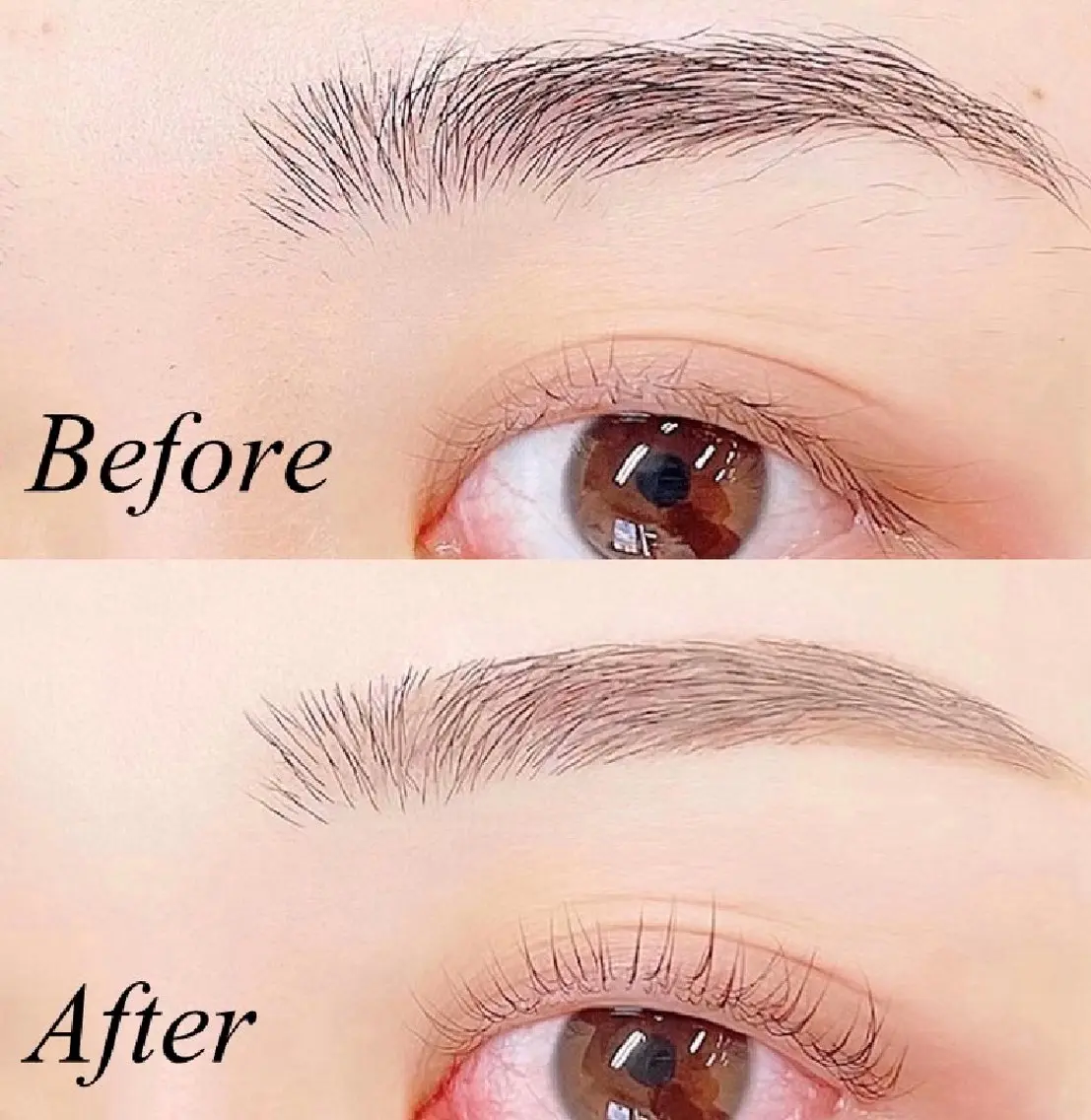学割U24🎓 《ナチュラル眉🌿》美眉アイブロウWAX＋間引き(メイク込)¥4500の写真