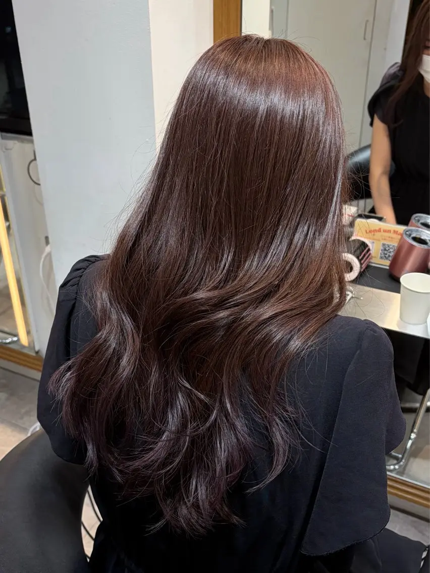 ロング カラー グラデーションカラー hina /透明感艶カラー✨️のヘアスタイル