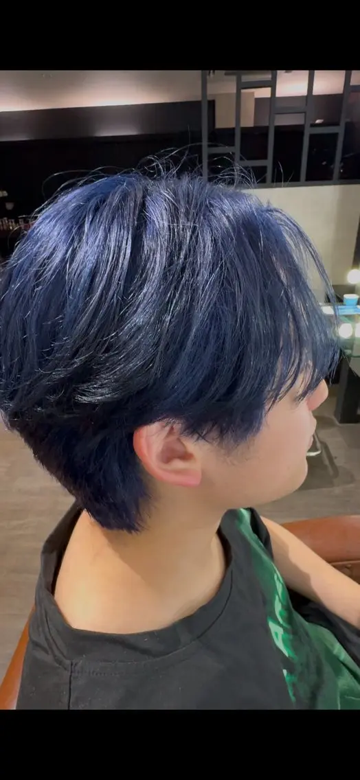 カラー ブリーチ ヘアカラー 北館 耀太のヘアスタイル