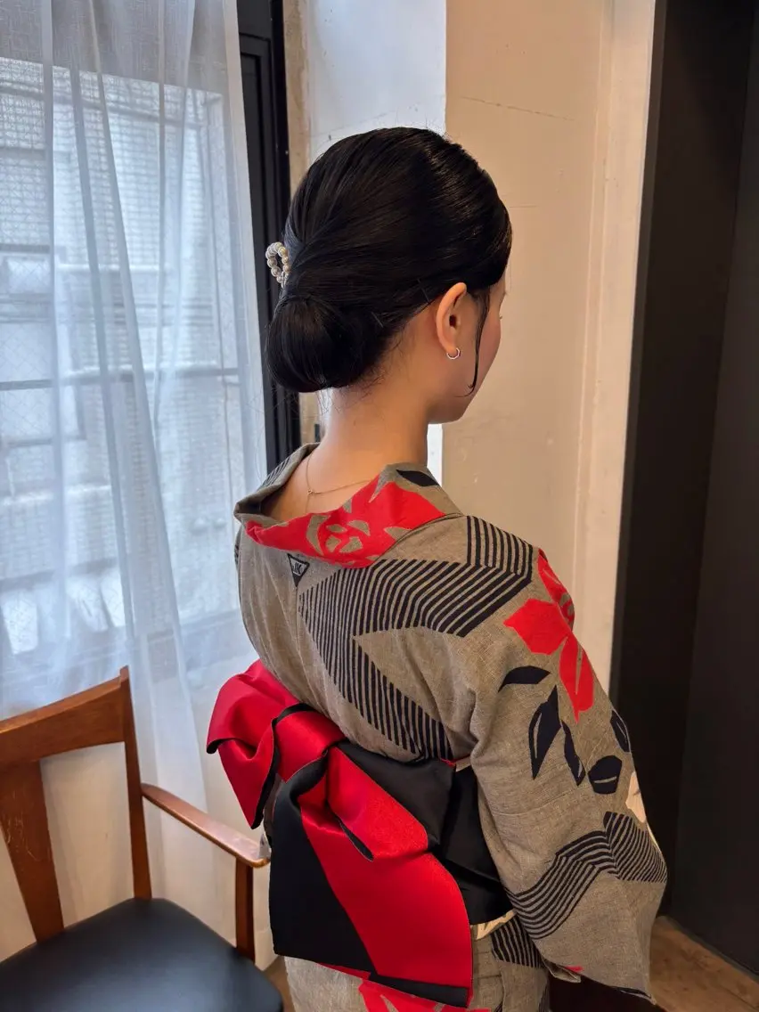 着付け reina✨ 吉祥寺のヘアスタイル
