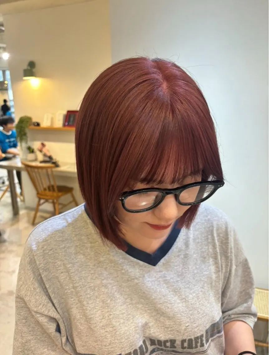 ブリーチなしW color💘✨の写真