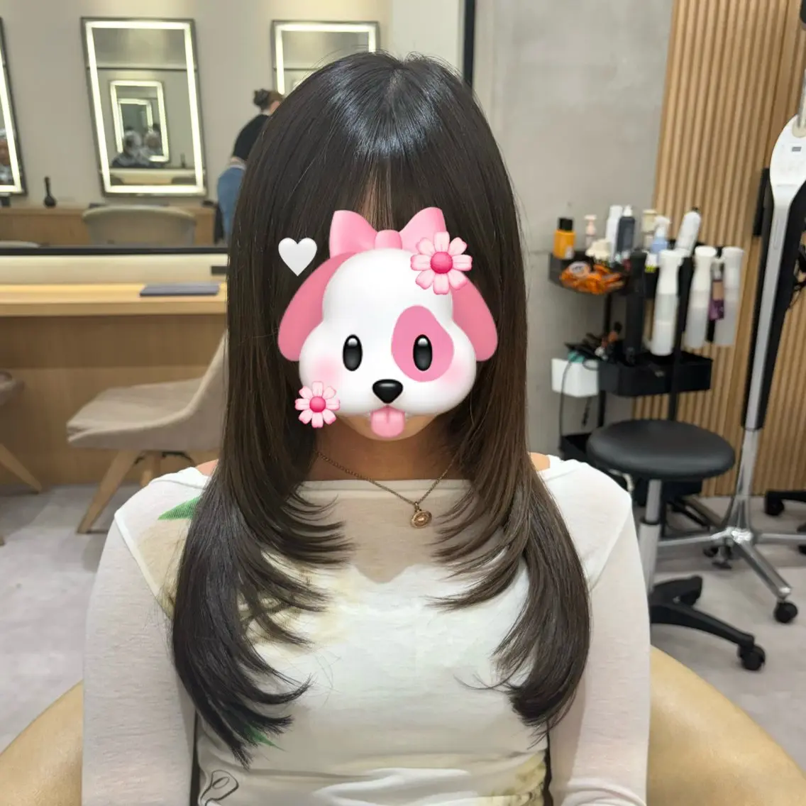 ロング YUI  艶カラー 🍓レイヤー　浦和のヘアスタイル