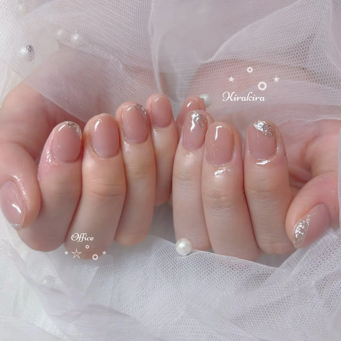ネイル オフィスネイル la.kuu横浜店 Okada.のネイルデザイン