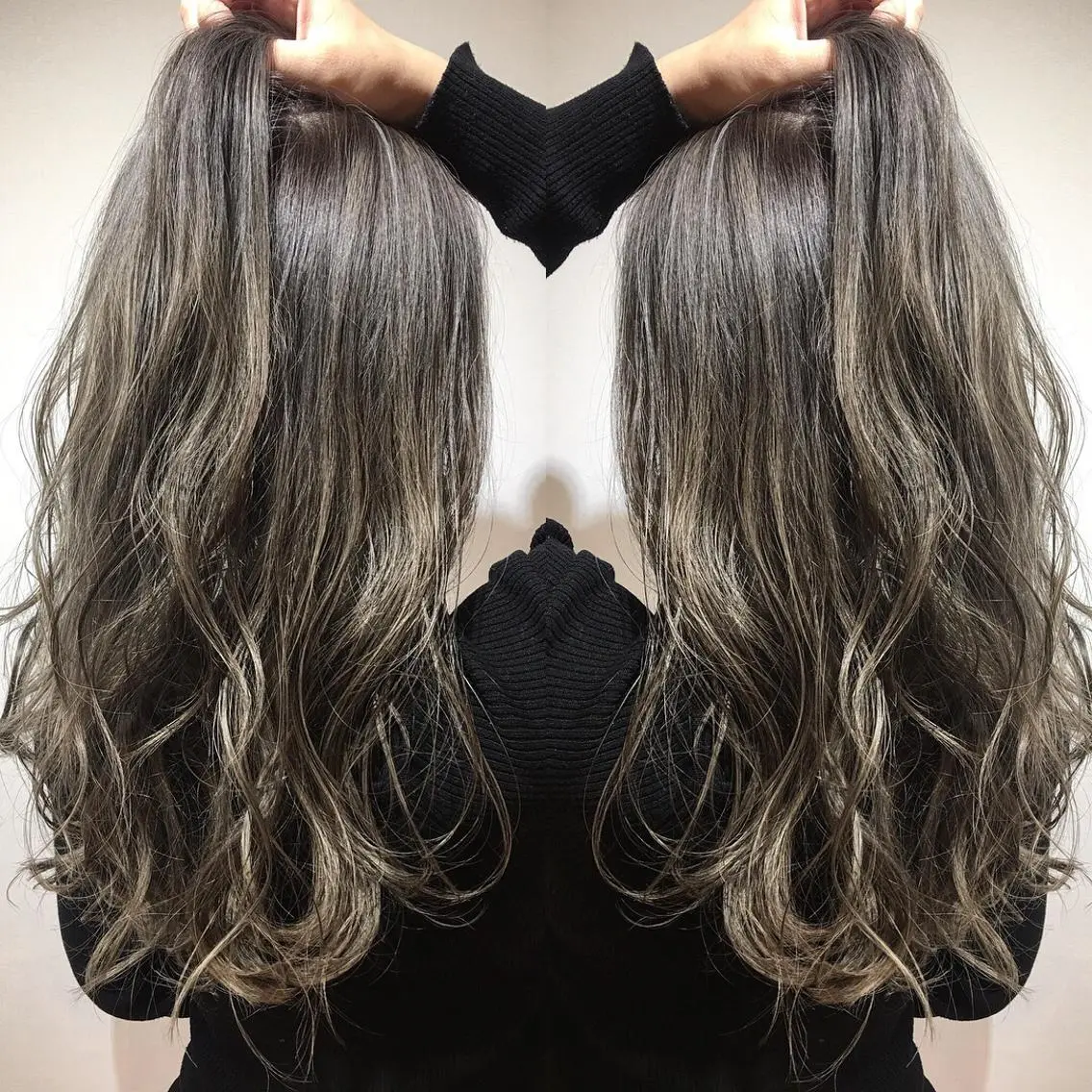 ロング カラー box mico. mutsumiのヘアスタイル
