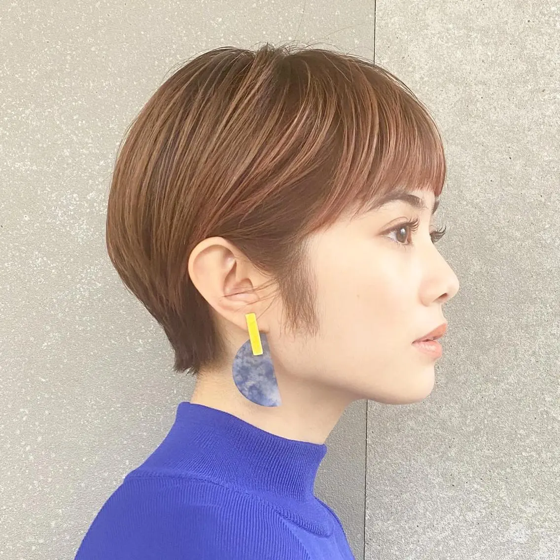 ショート カット ヘアカラー トリートメント 似合わせ/小顔カット 🔷山方直也のヘアスタイル