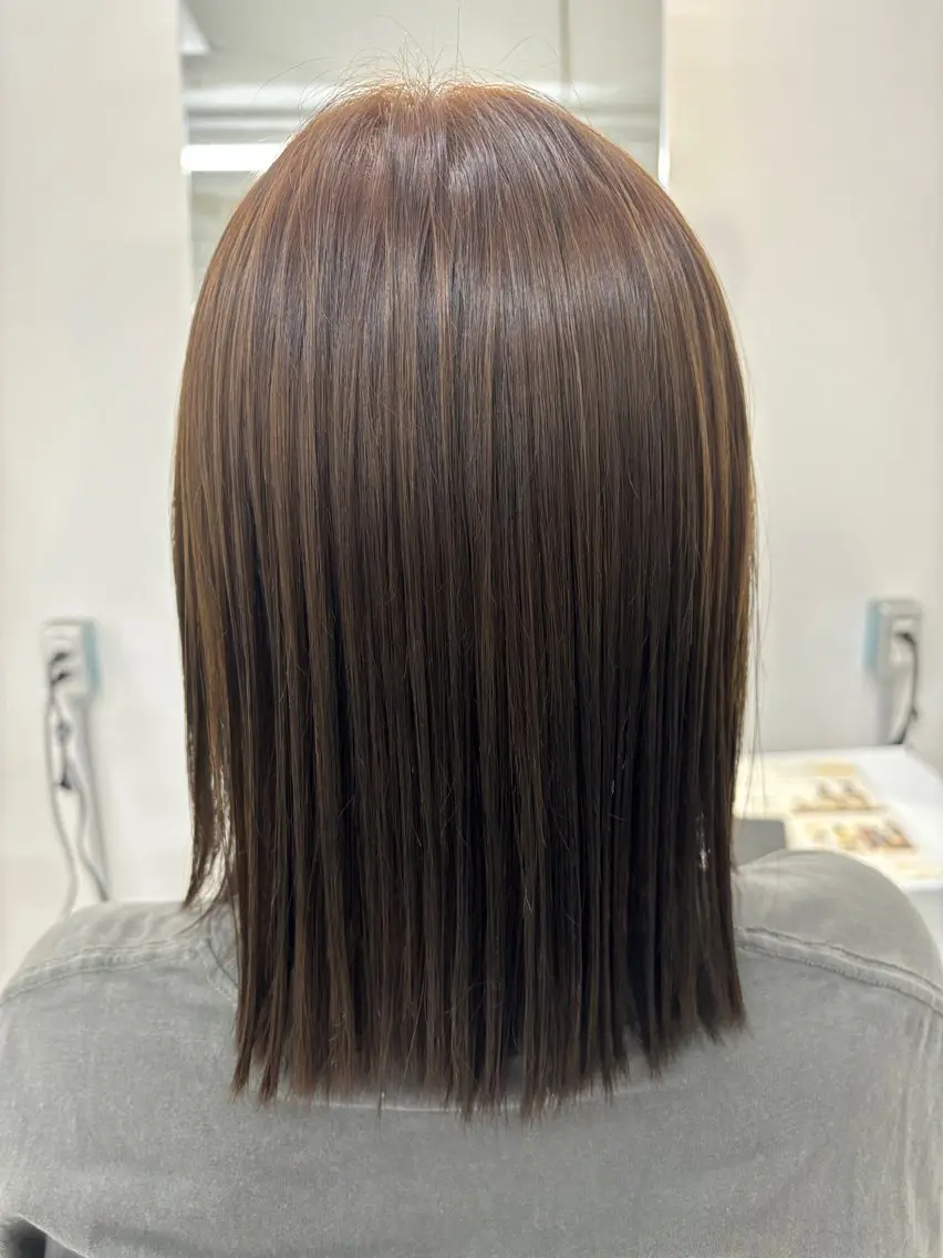 カラー 竹林 詩織のヘアスタイル