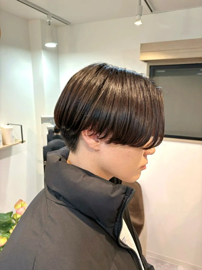 【メンズ】 カット+コスメパーマ+3stepトリートメント※特殊パーマ(ツイスパ、波巻等)は別クーポンの写真