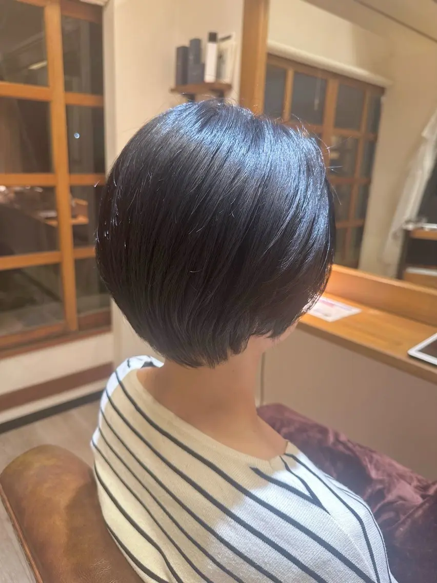 ショート ショートボブ ボブ ショートヘア カット 佐藤 真依のその他イメージ