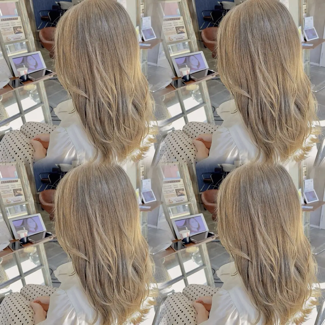 セミロング カット ヘアカラー トリートメント 全店売上No.1🏆 ✨深江裕稀のヘアスタイル