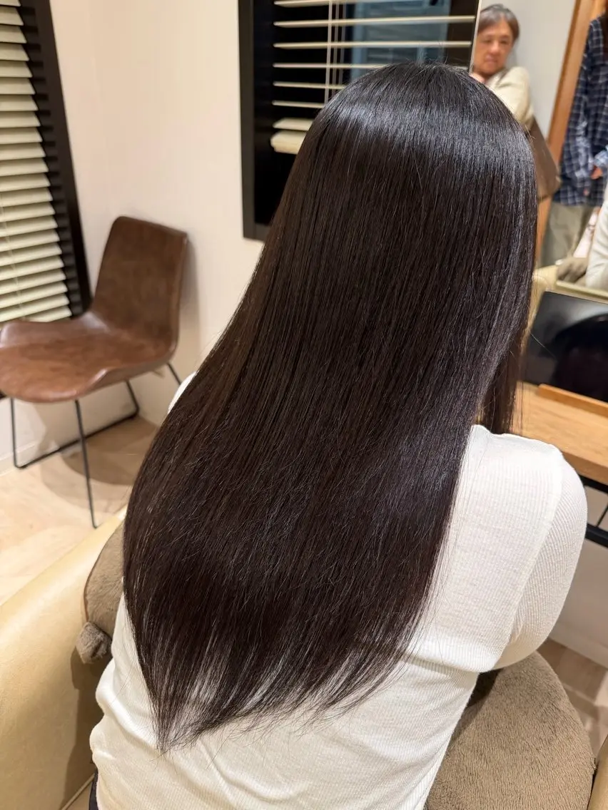 ロング 縮毛矯正 トリートメント メンズカット/妹脊 健斗のヘアスタイル