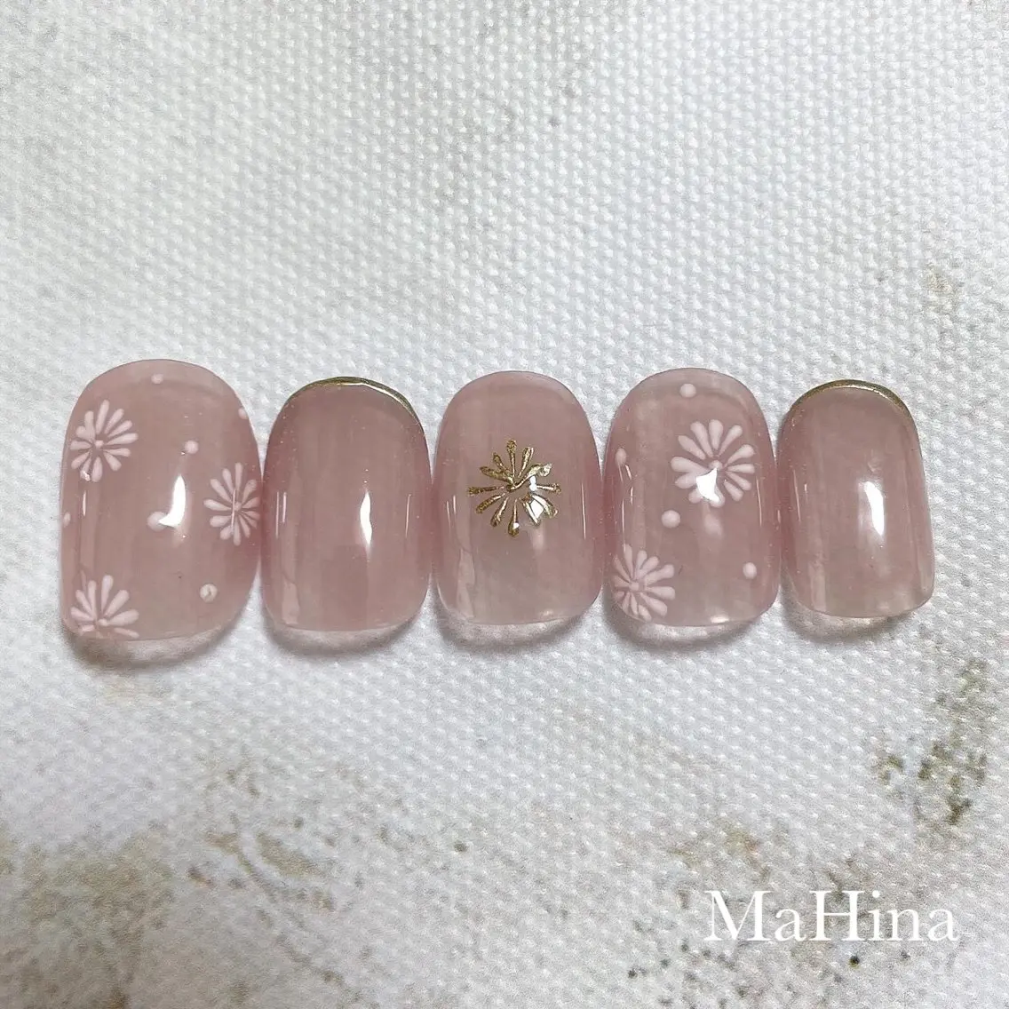 ネイル ハンドネイル Le Vernis MaHina・まひなのネイルデザイン