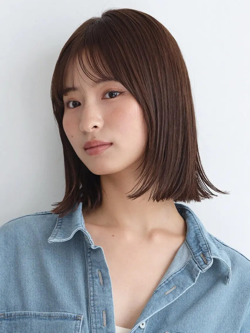 ミディアム カット ヘアカラー ヘッドスパ Modek's 西宮 akariのヘアスタイル