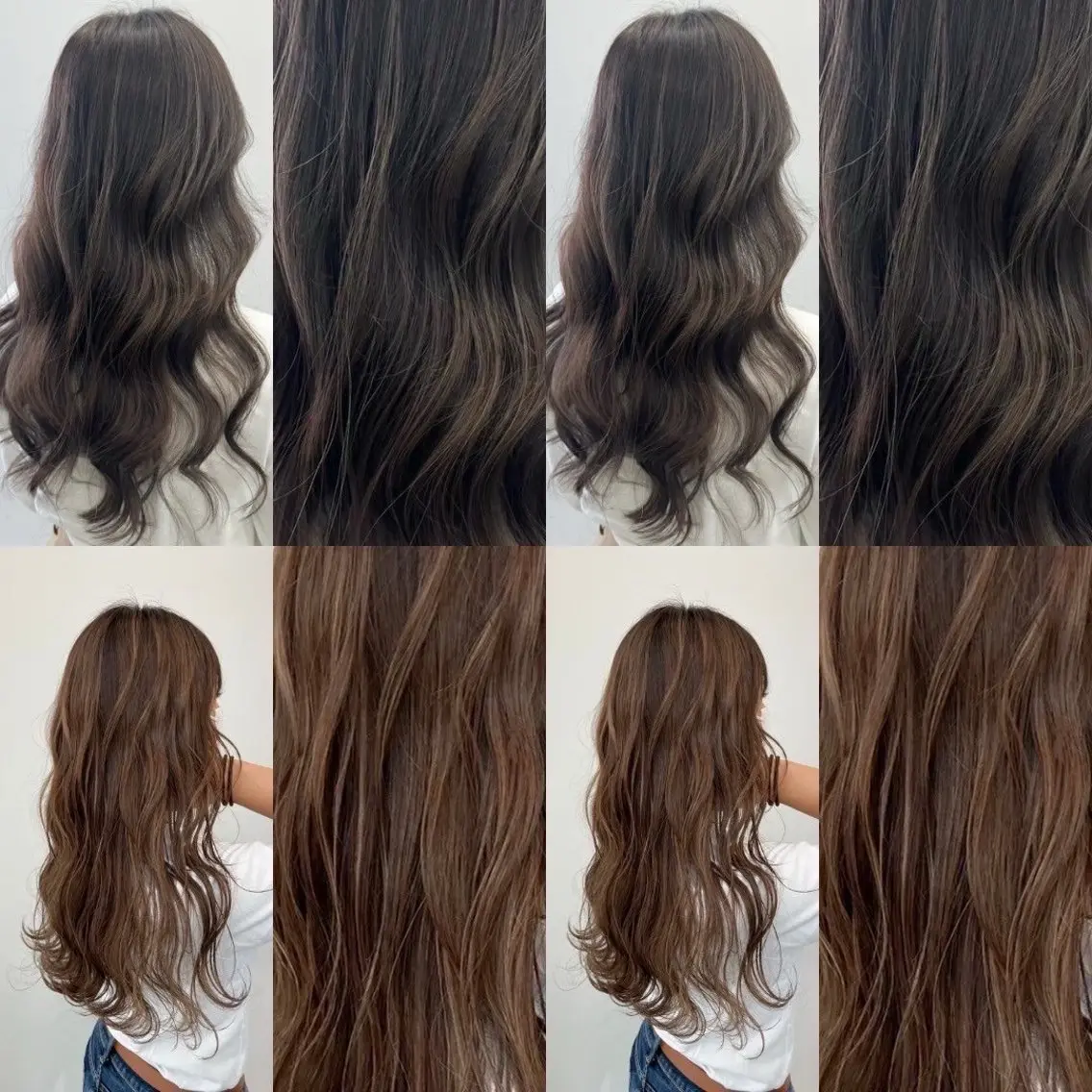 ロング カラー ヘアカラー ✨韓国艶髪✨ケア ブリーチ🫧アキラのヘアスタイル