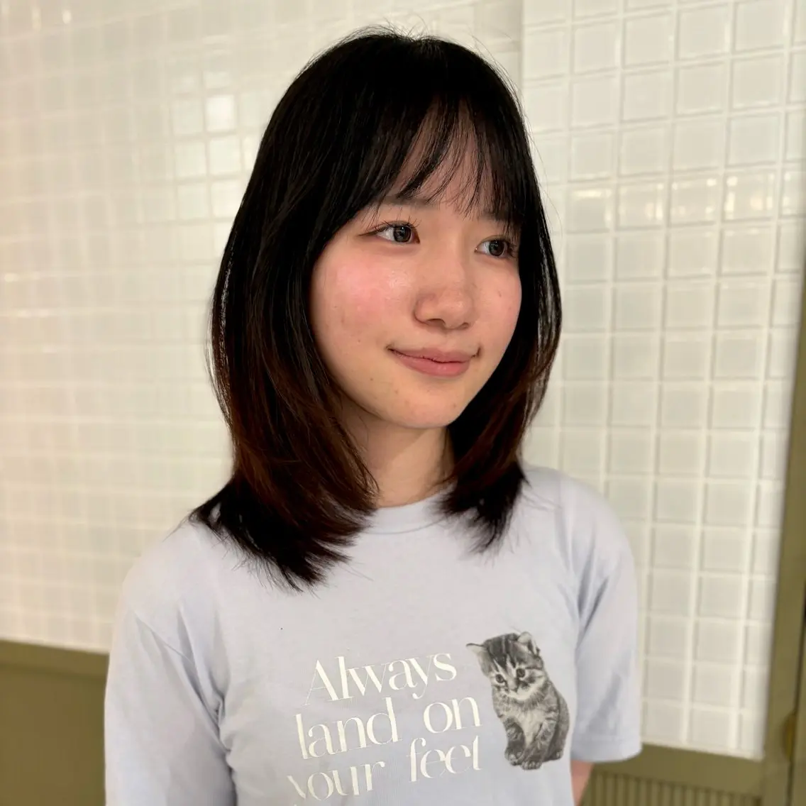 ミディアム カット ☕️NOA / レイヤーカット🍮のヘアスタイル