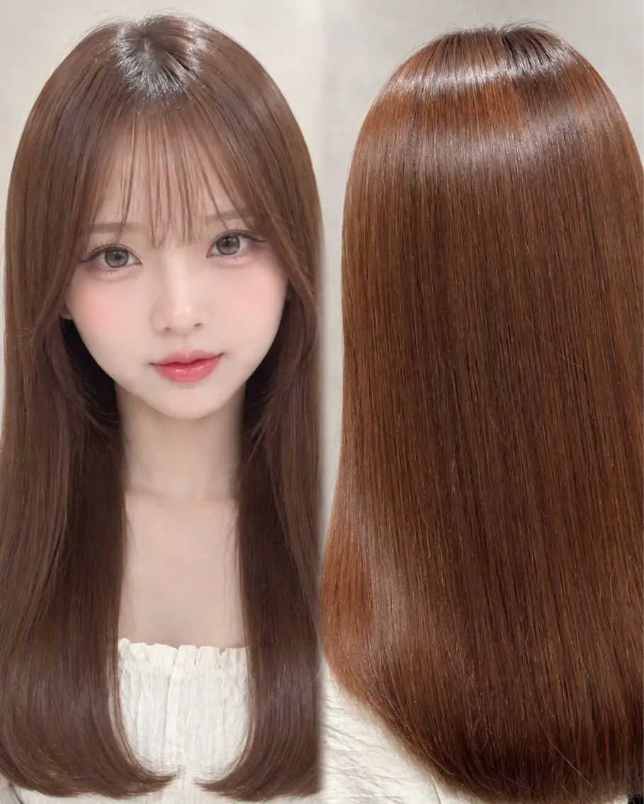 ロング カラー ブリーチ 透明感カラー ブリーチなしカラー ヘアカラー 透明感カラー💎 アレンジ🩰Rimiのヘアスタイル