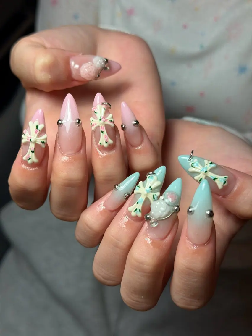 ネイル 韓国ネイル シンプルネイル ワンホンネイル ハンドネイル CoMo Nailのネイルデザイン