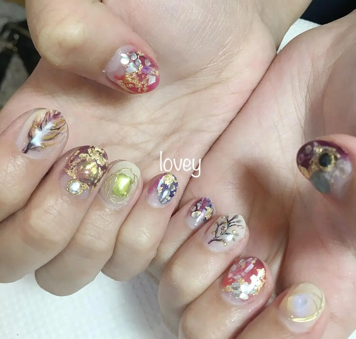 ネイル プライベートサロン loveyのネイルデザイン