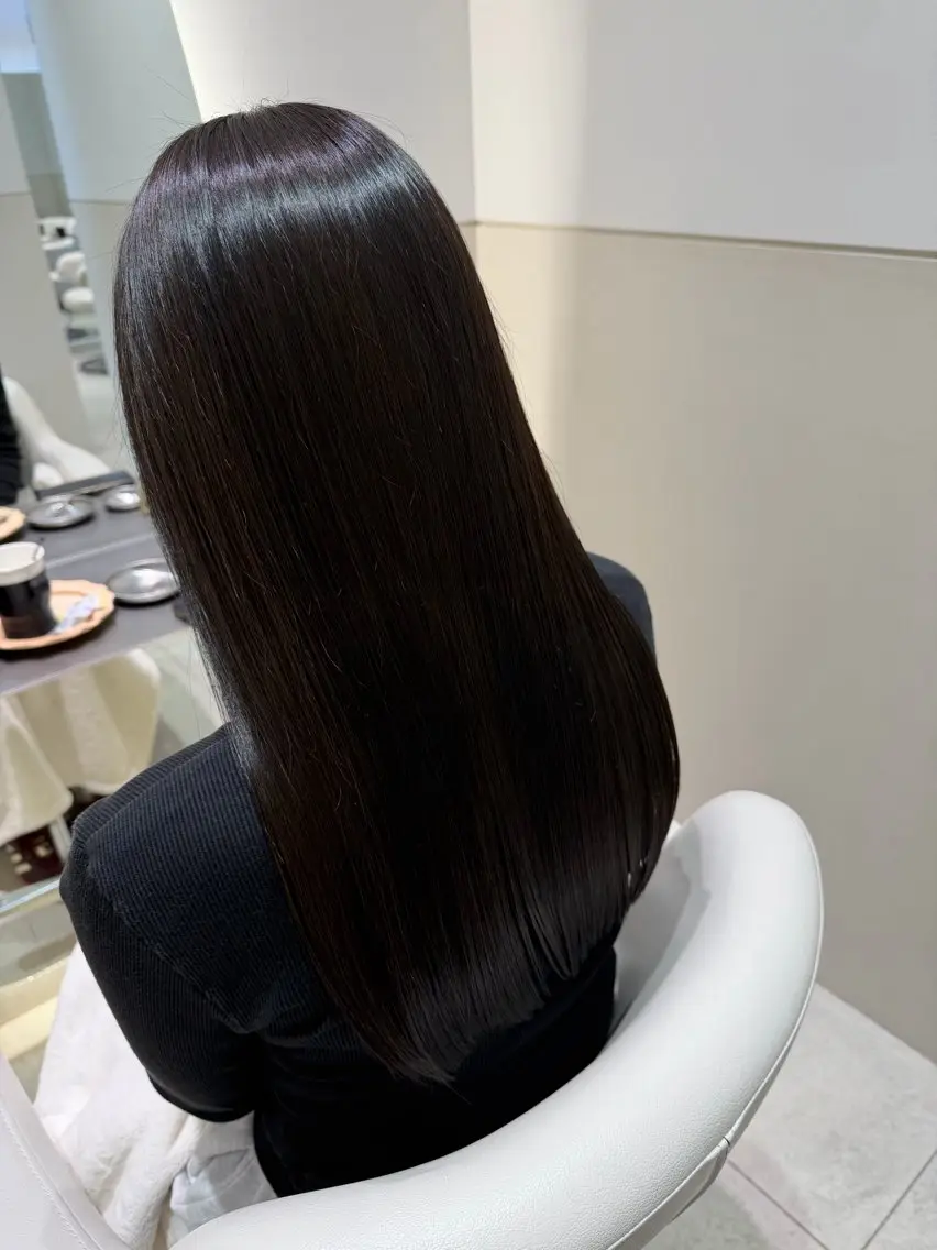 ロング トリートメント 🎀京都暖色/ 艶髪縮毛/funaのヘアスタイル