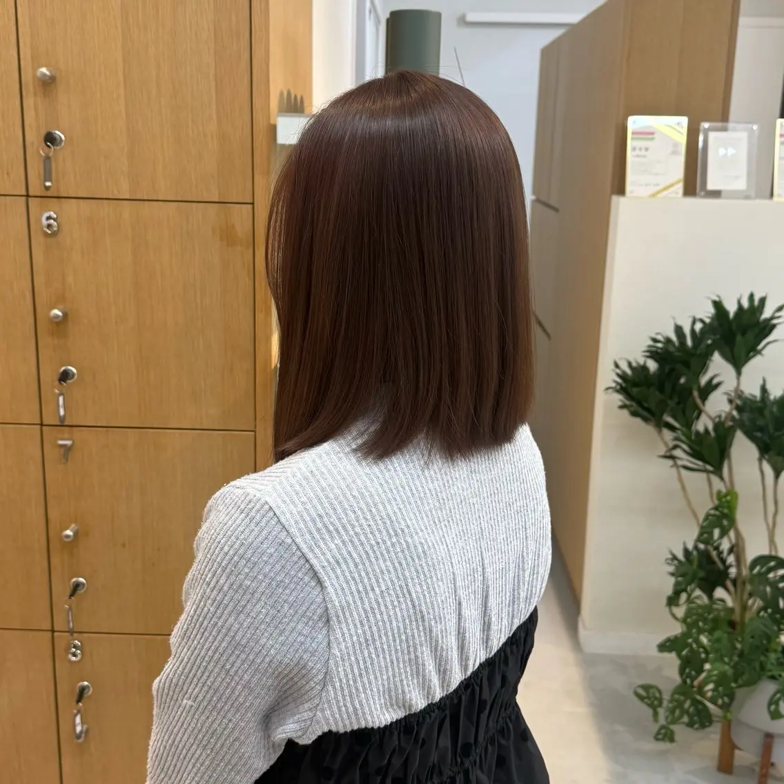 カラー ブラウンカラー ヘアカラー トリートメント ナチュラルカラー💫 RIRINAのヘアスタイル