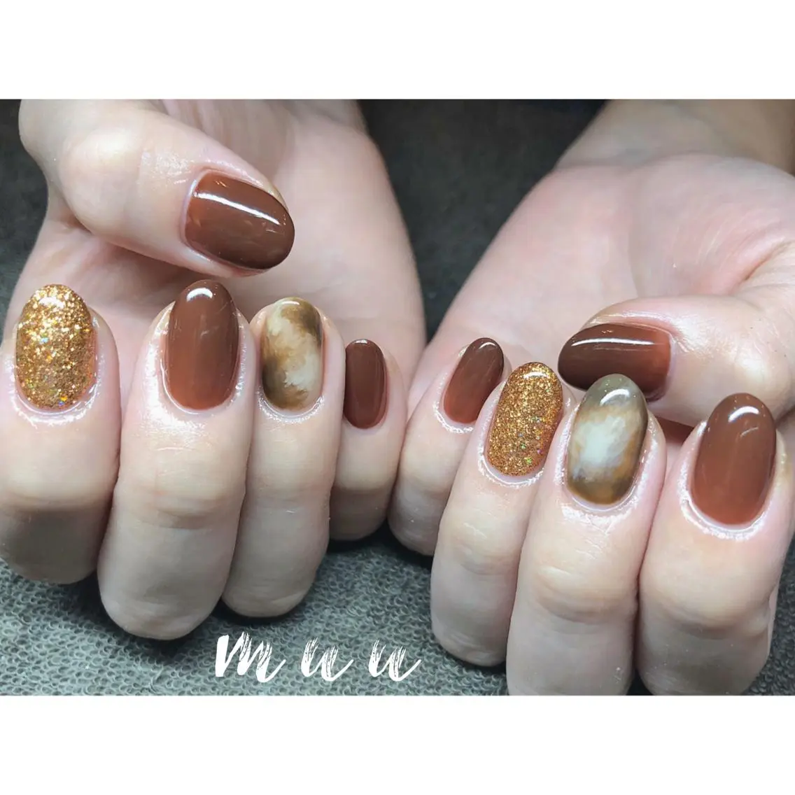 ネイル ワンカラーネイル muu nailのネイルデザイン