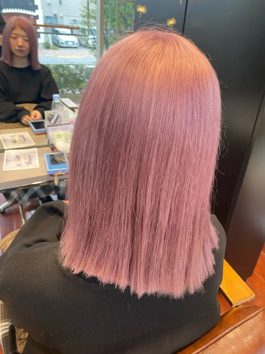 ミディアム カラー カット ヘアカラー 🫧セントリック経堂 SAKURA🫧のヘアスタイル