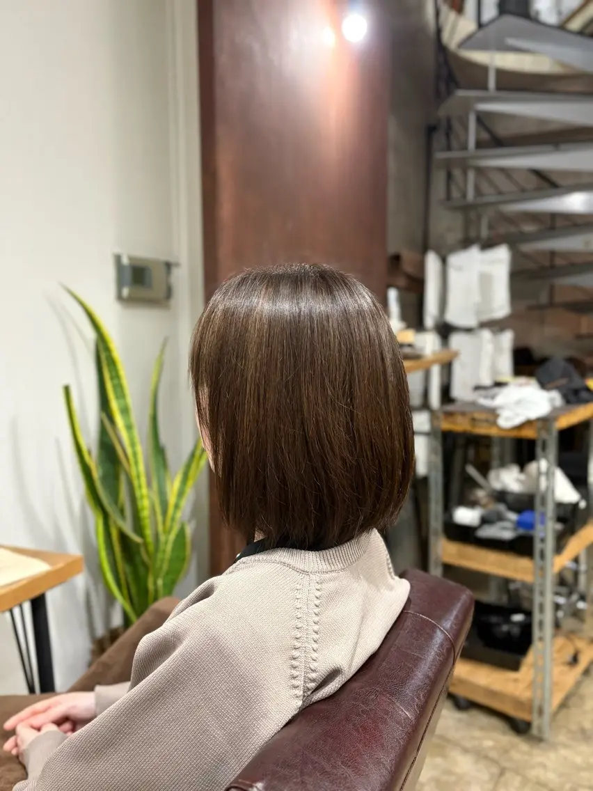 【白髪染め‼️】全頭ワンカラー✨の写真