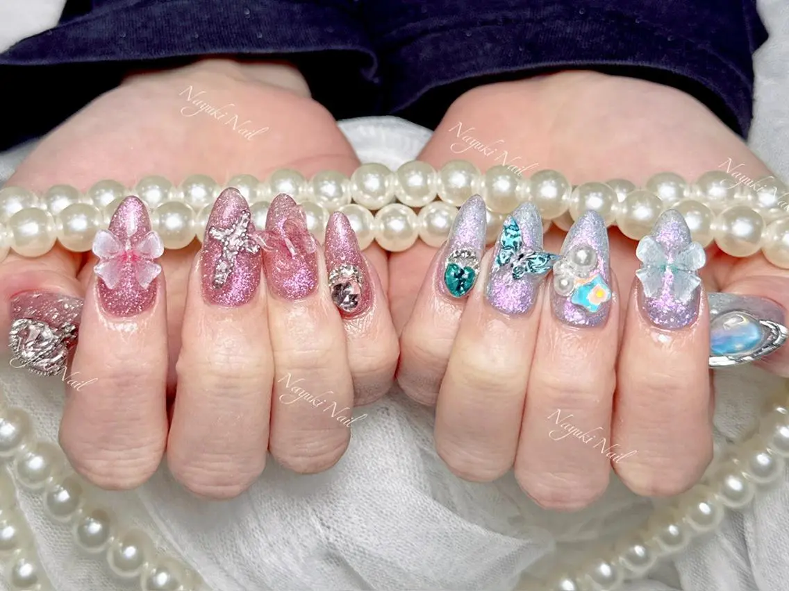 ネイル 🦋 Queenieのネイルデザイン