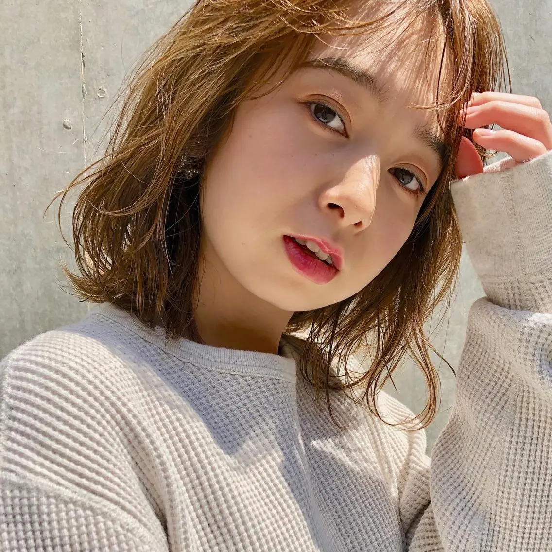 ミディアム カラー パーマ ヘアアレンジ カット ヘアカラー トリートメント ヘッドスパ 【ダメージレス施術】 【透明感】北村 拓也のヘアスタイル