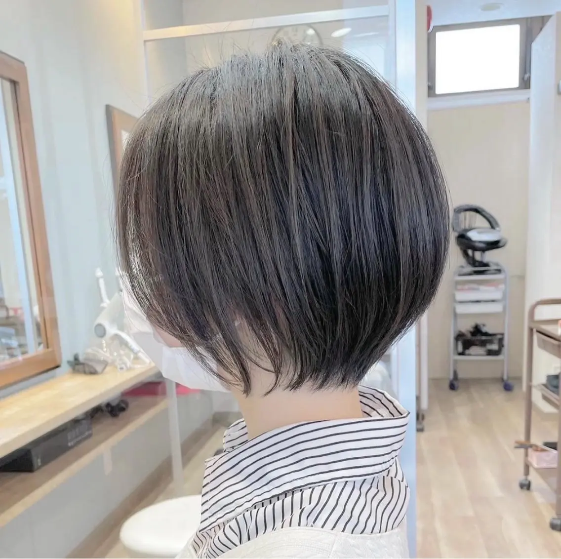ショート カラー カット ヘアカラー 縮毛矯正 トリートメント 【渋谷】ボブ・ レイヤーボブ特化✂︎のヘアスタイル
