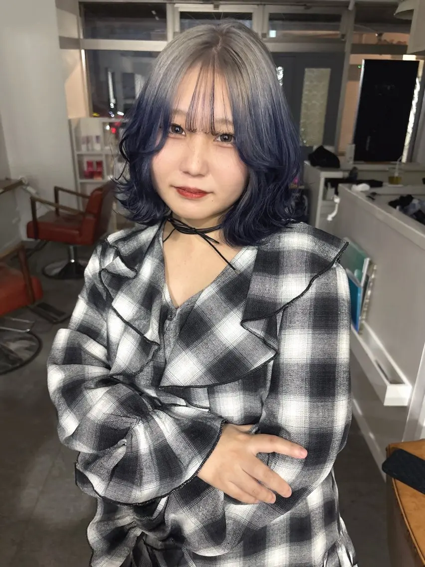 ショート カラー ヘアカラー ブリーチカラー/ デザインカラー/栄のヘアスタイル