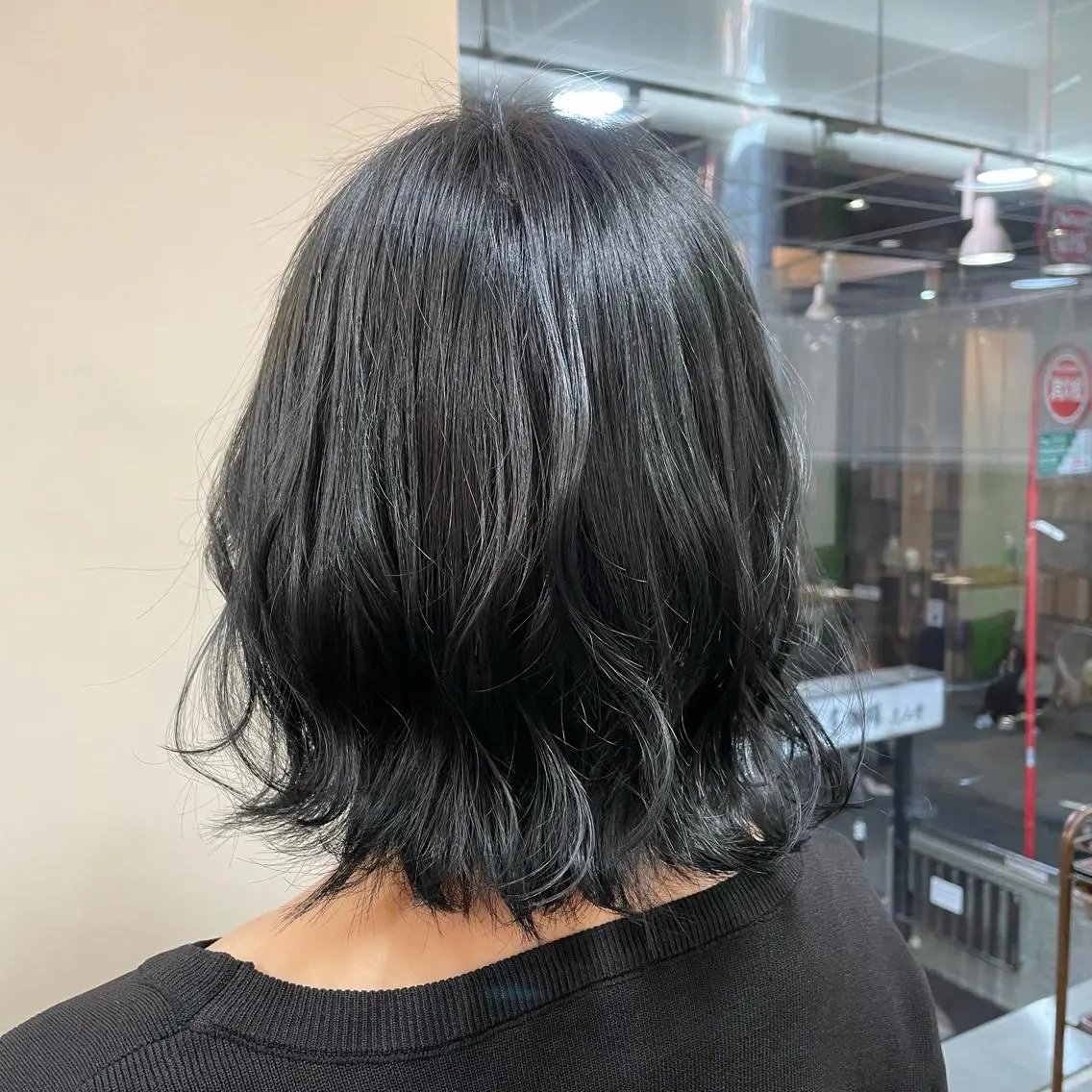 ミディアム カラー ブルーカラー 透明感カラー シルバー 💜ヘアー/ネイル /NARUKA💜のネイルデザイン