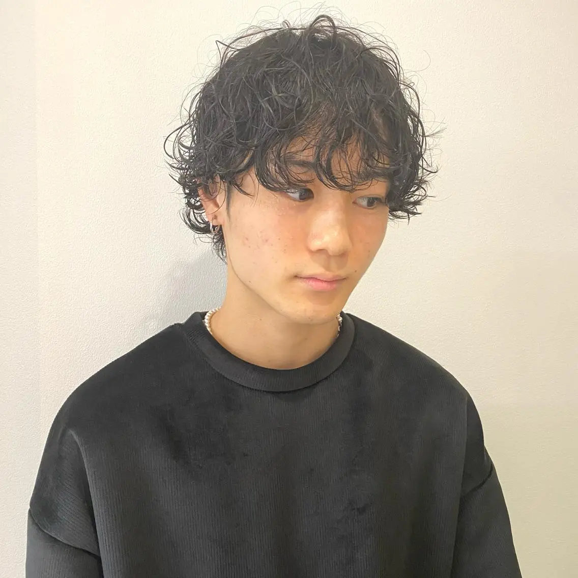 ショート パーマ メンズ カット パーマ 永野 正芳のヘアスタイル