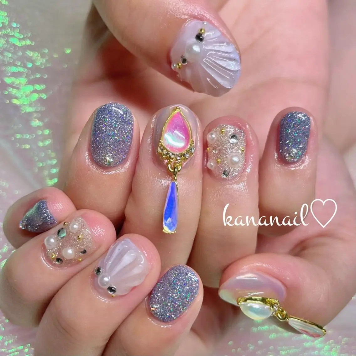 ネイル kananail🎀 桜木町ネイルのネイルデザイン