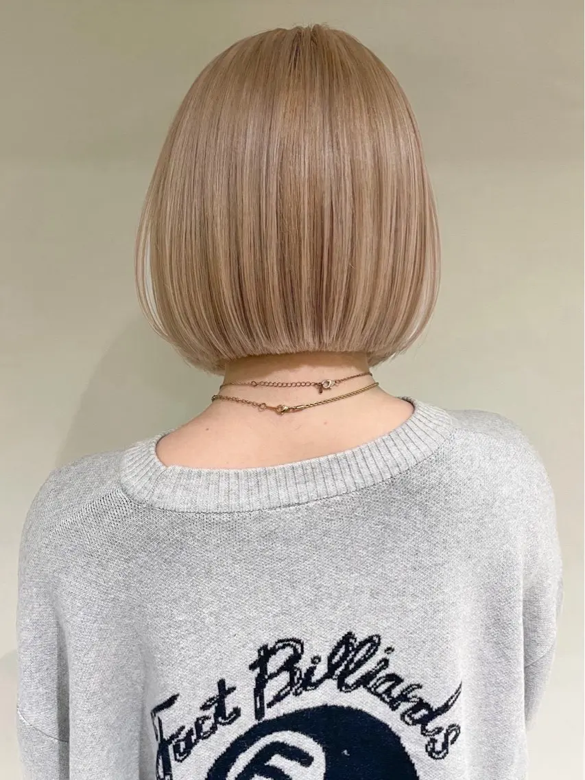 カット+バレイヤージュorフルブリーチ+1stepトリートメントの写真