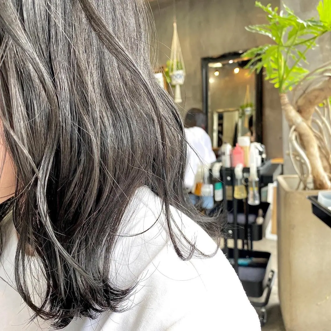 ミディアム カラー ヘアアレンジ カット ヘアカラー トリートメント ヘッドスパ 【ダメージレス施術】 【透明感】北村 拓也のヘアスタイル