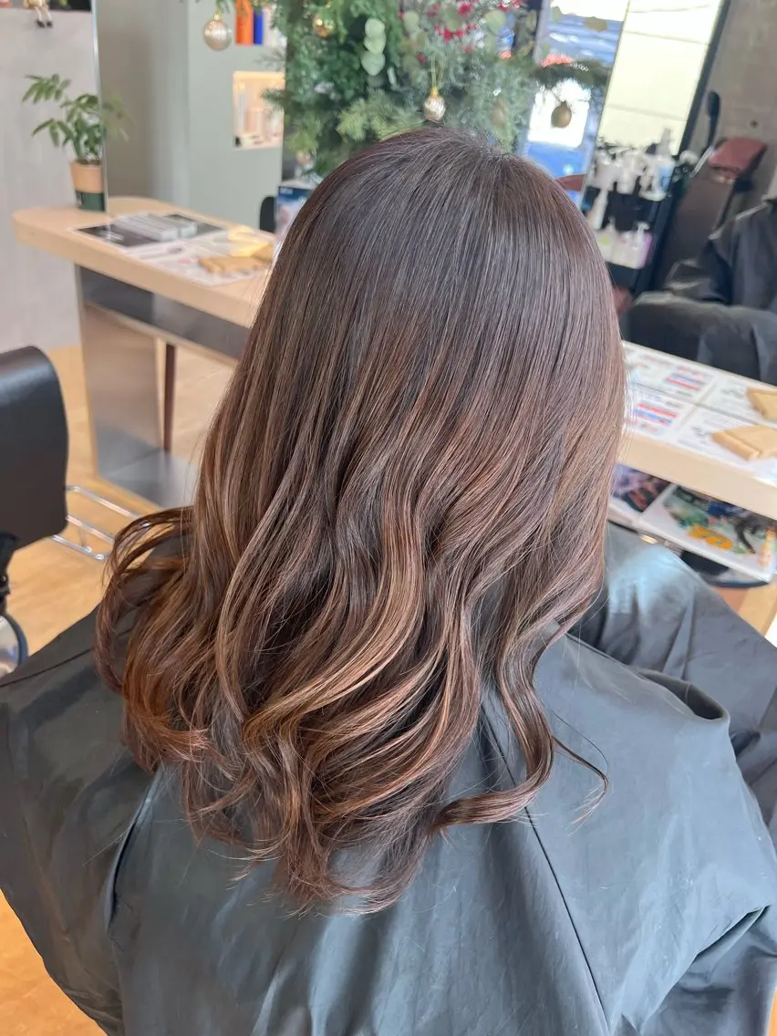 カラー アッシュ グラデーションカラー Sanae .のヘアスタイル