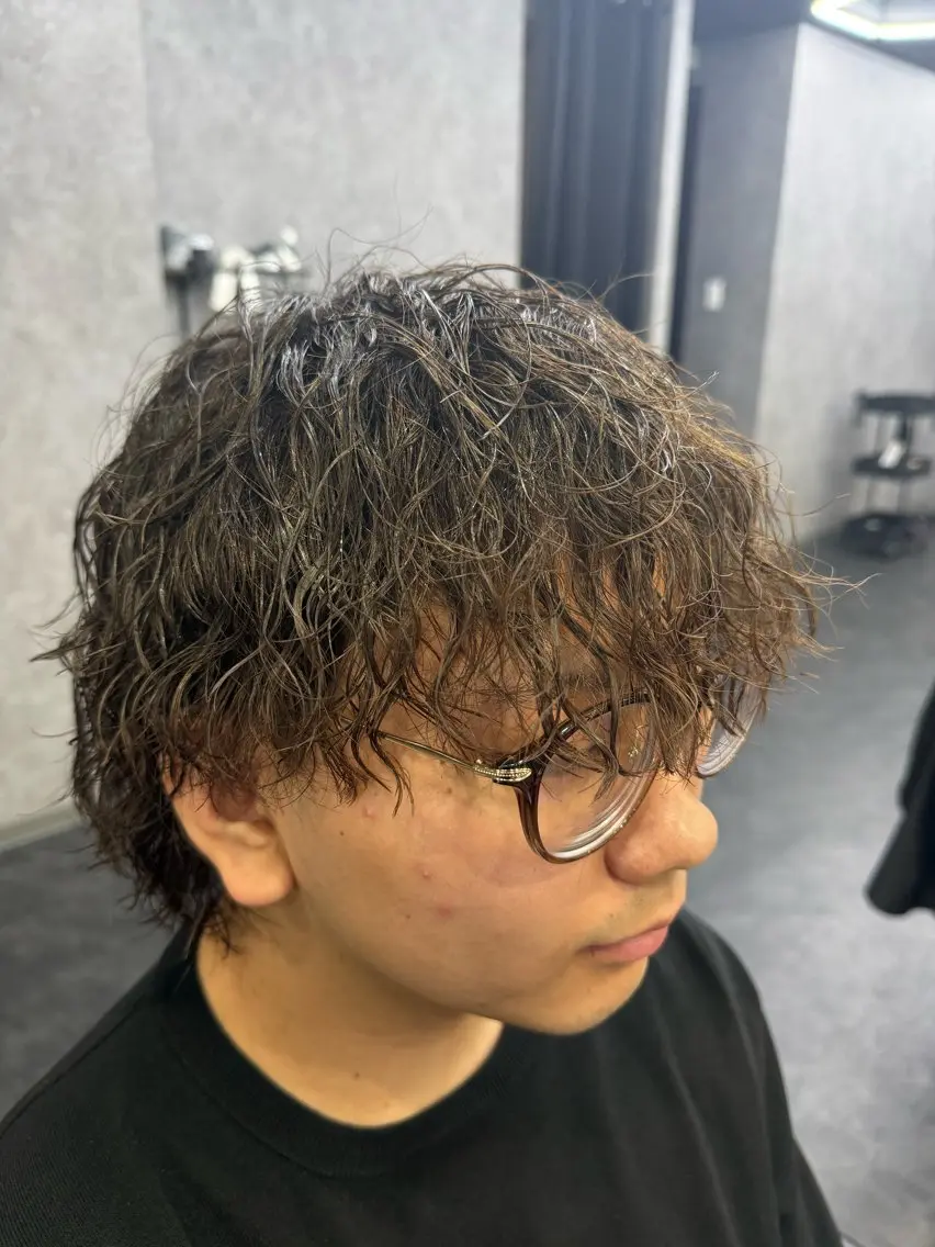 【🔥メンズカット+ツイストパーマ🔥】の写真