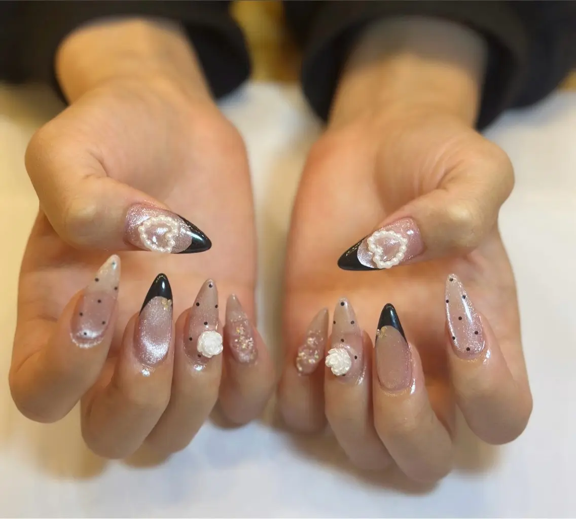 ネイル ハンドネイル NAIL Alaia ☆AIのネイルデザイン
