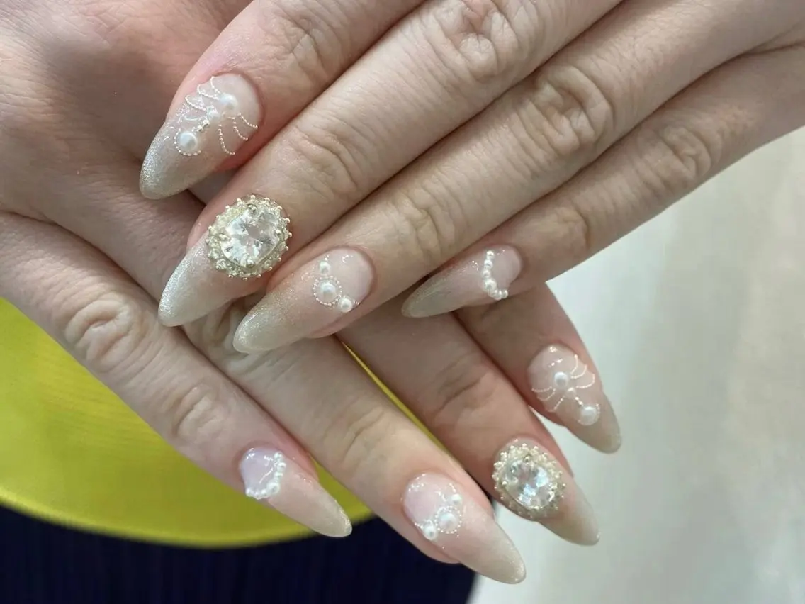 ネイル アートネイル フラワーネイル フットネイル ジェルネイル マグネットネイル Babarla nailのネイルデザイン