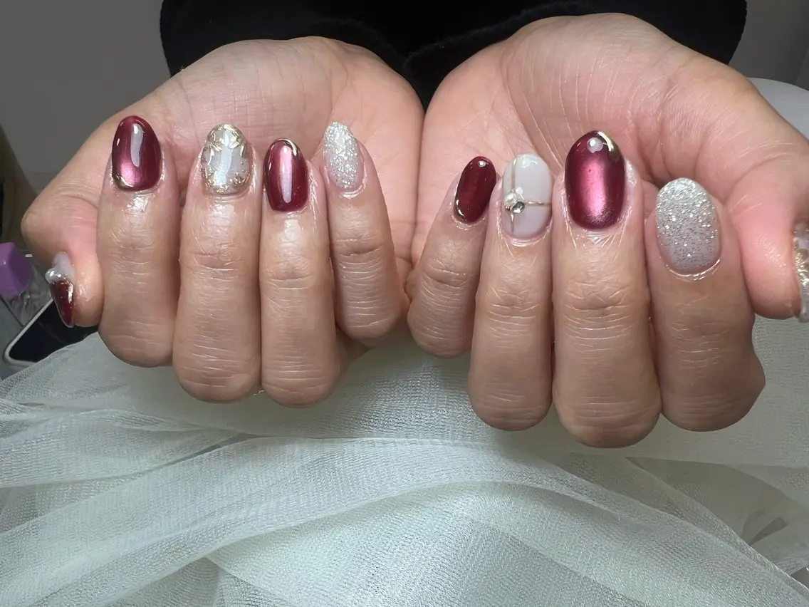 ネイル 持ち込み ハンドネイル ♡4U NAIL& 韓国美容&ネイル♡のネイルデザイン