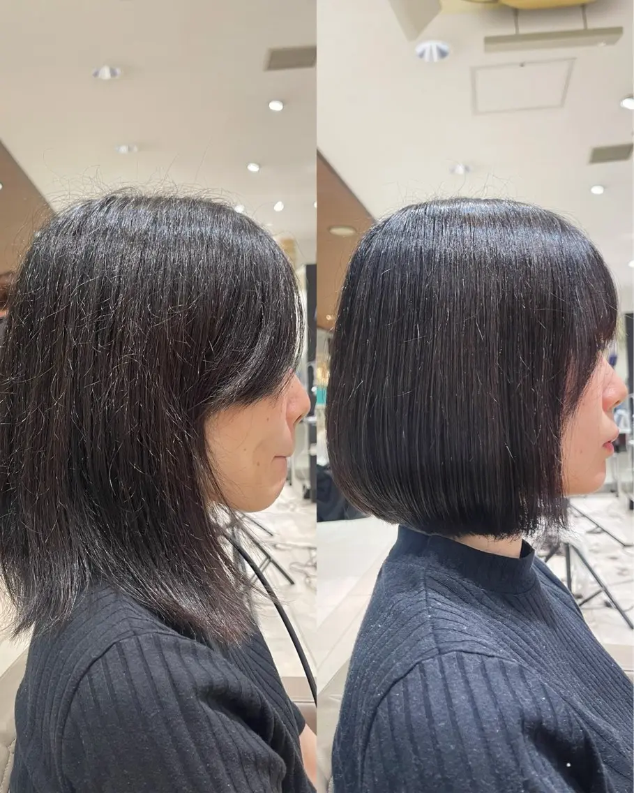 ショート 園田 萌華のヘアスタイル