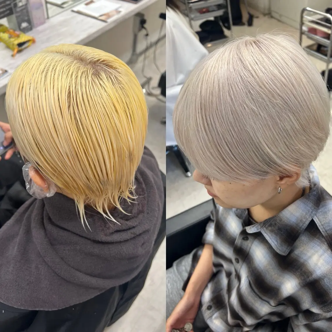 ショート カラー カット ヘアカラー トリートメント ✨レイヤー/髪質改善 /エクステ✨ナカムラのヘアスタイル