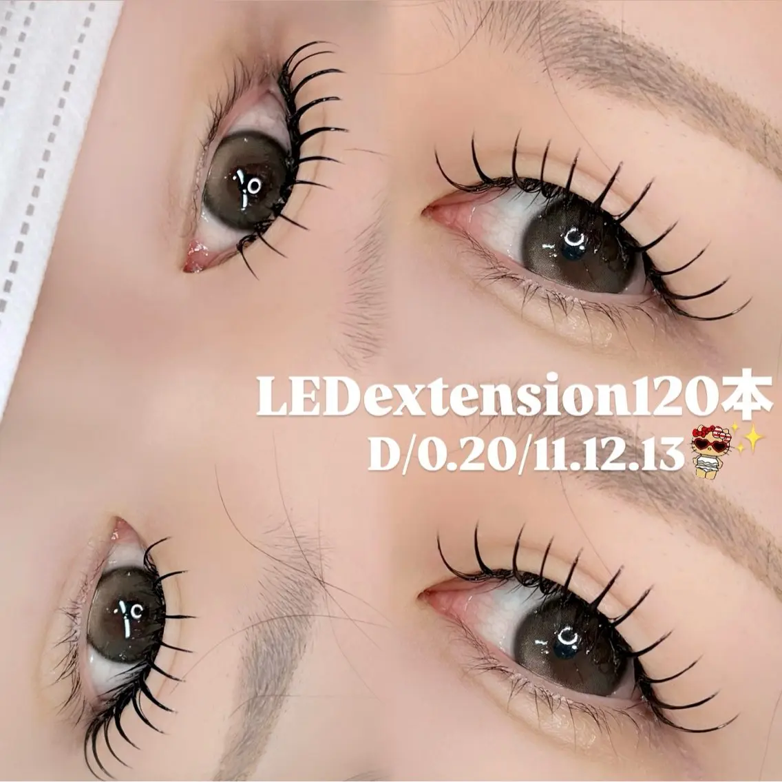 マツエク・マツパ マツエク Eye Riche chikaのマツエク・マツパデザイン